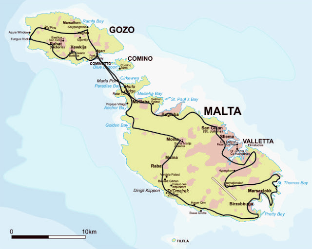 mapa malty